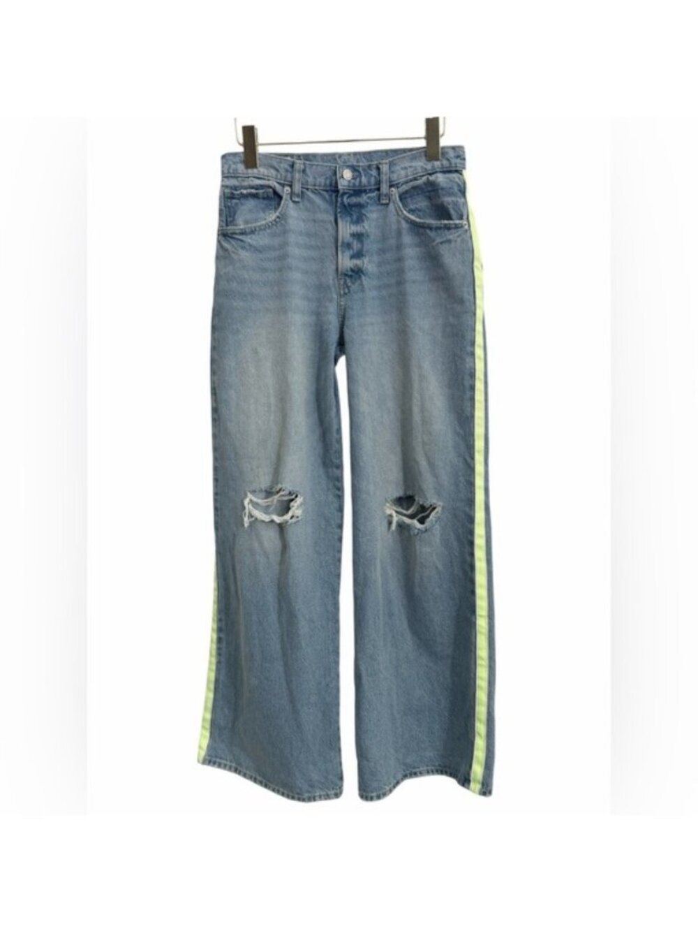GAP Wide Baggy Low Rise Jeans 27 Y2K 90s Grunge Loose Fit